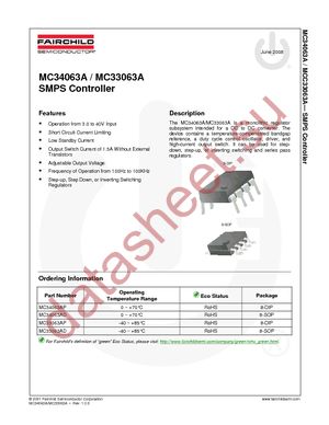 MC33063AD datasheet  